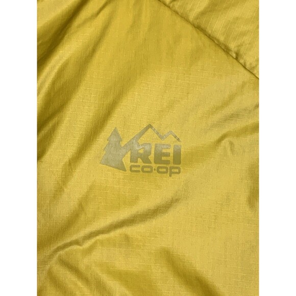REI Co-Op Jacket Women's 1X Large Gold Flash Insulated Hybrid Hoodie Primaloft - Picture 3 of 10